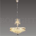 &nbsp;05-4215 370 rond 48 hoog 5x e14&nbsp;Kristal&nbsp;Brons&nbsp;